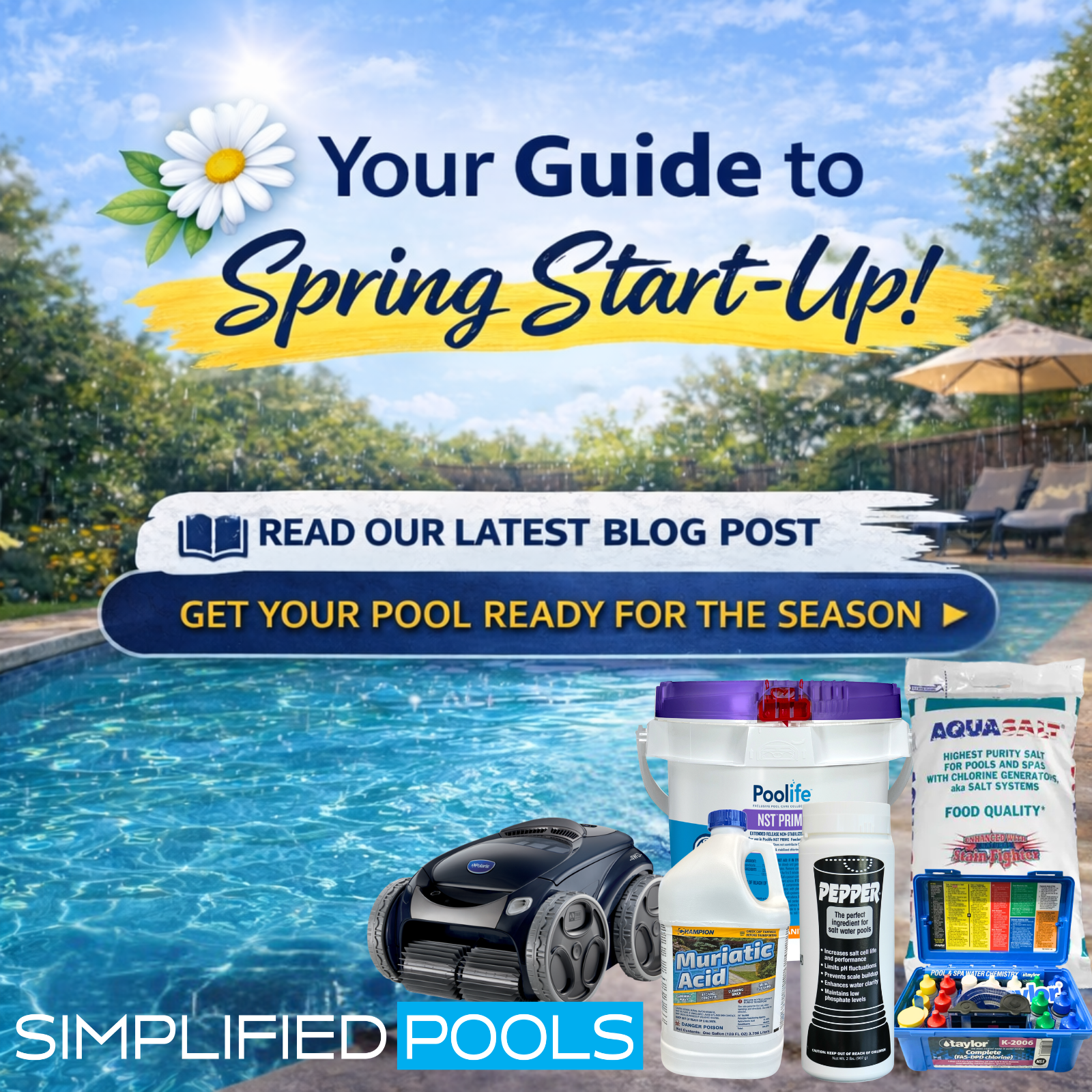 Spring Pool Startup: How to Get Your Pool Ready for Swim Season ...