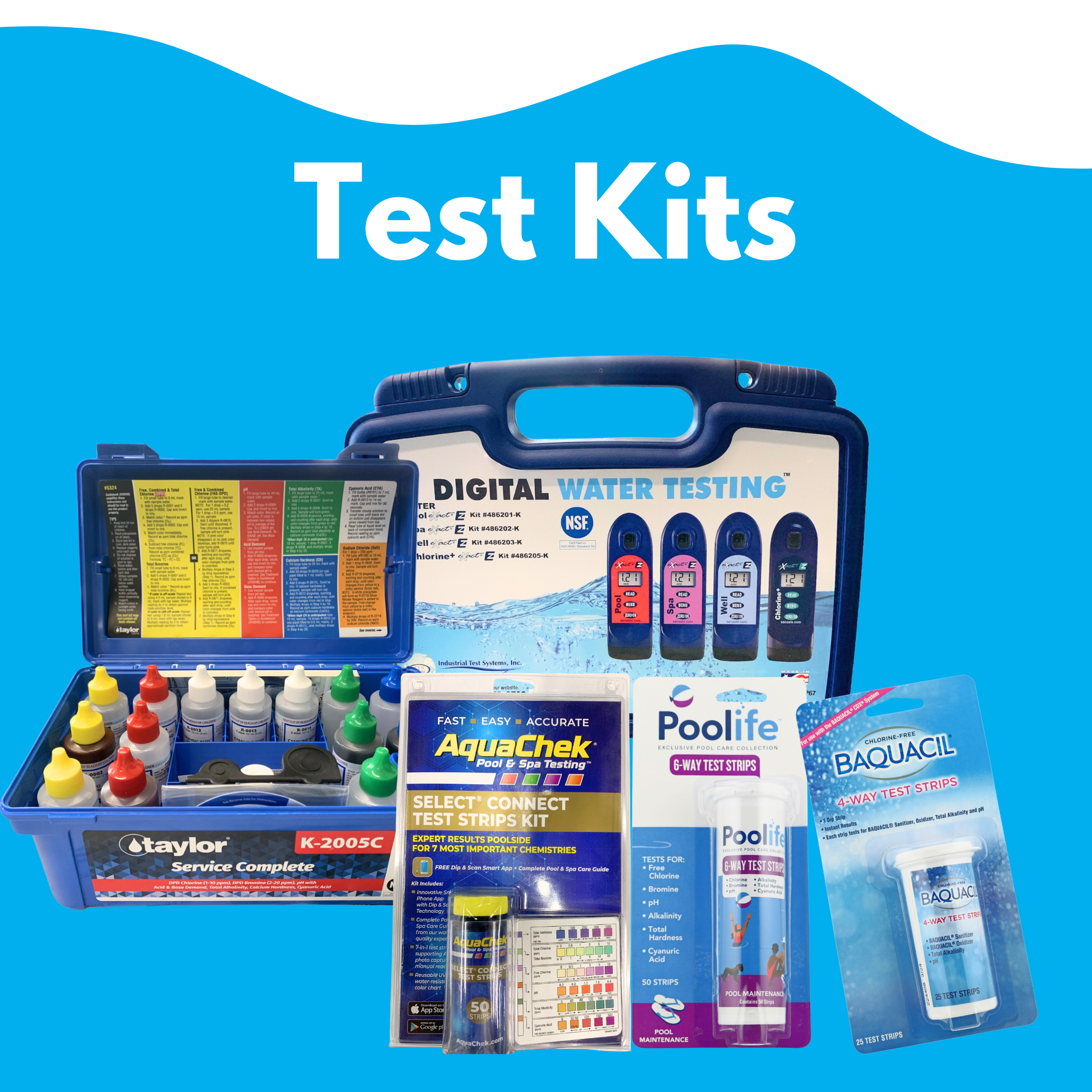 Test Kits - Simplified Pools