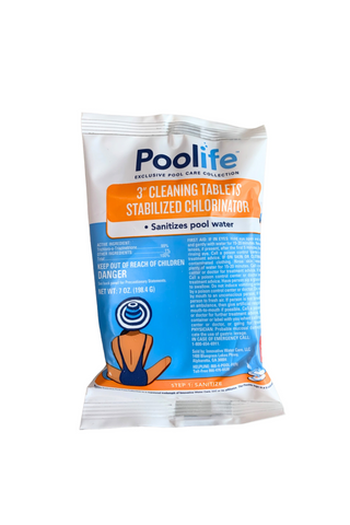 Poolife® 3'' Chlorine Wrapped Tablet Front