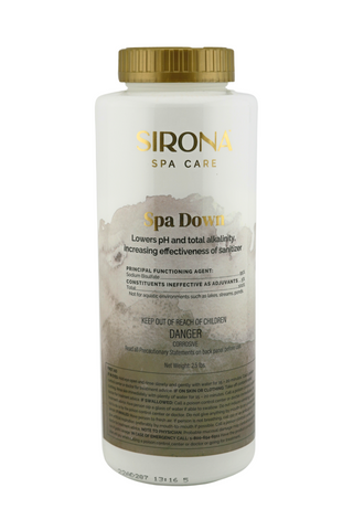 Sirona® Spa Down Front