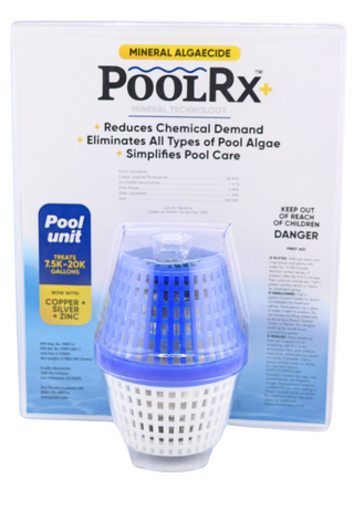 POOL RX Plus Pool Unit Blue/White (with silver) Front