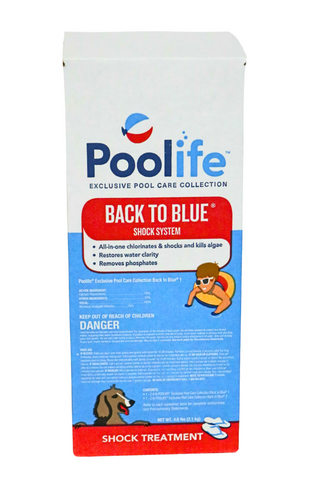Poolife Back to Blue Treatment Front
