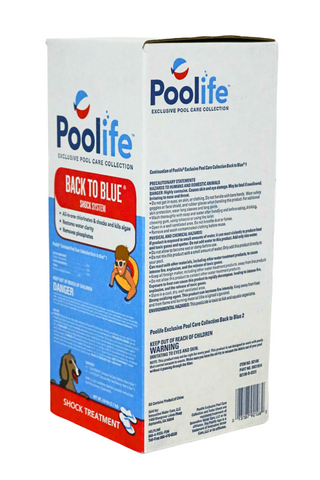 Poolife Back to Blue Treatment Side