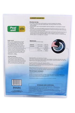 POOLRX Plus Pool Unit Black 20K-30K Gal Back