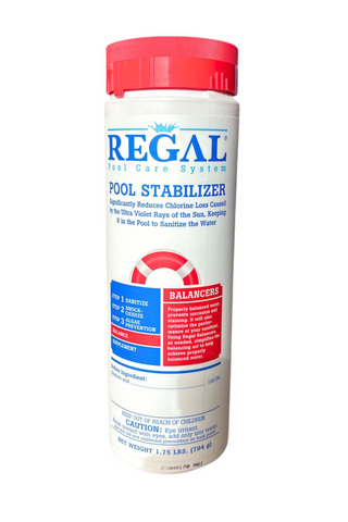Regal Pool Stabilizer 1.75lb Bottle Front