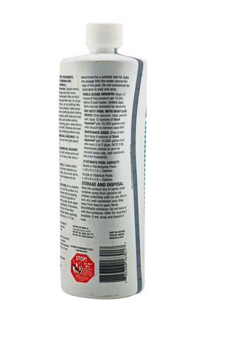 Applied Biochemist® Black Algaetrine Algaecide Back