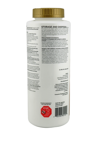 Sirona Activate Granular Spa Shock Treamtent Back