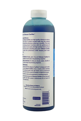 SEAKLEAR 1 qt Chitosan Clarifier™ Back