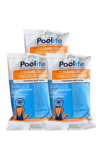 Poolife® 3'' Chlorine Wrapped Tablet Front