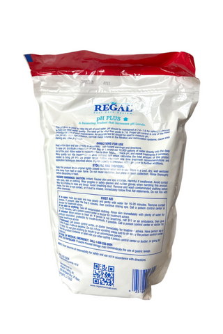 Regal pH Plus 5lb Back