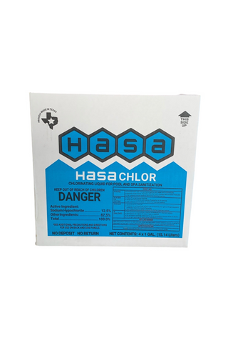 HASA 4 Gallon Liquid Chlorine Case