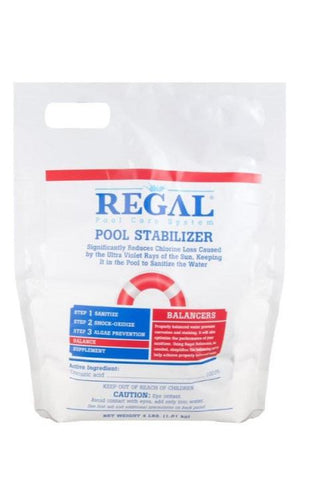 Regal Pool Stabilizer 4lb Bag Front