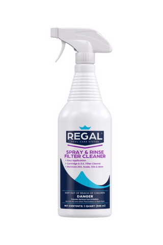 Spray and Rinse Filter Cleaner Bottle 1 qt