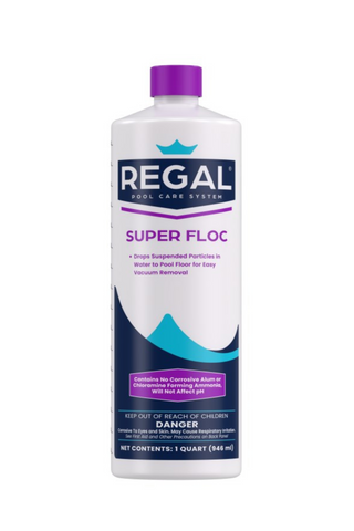 Super Floc 1qt Bottle Front