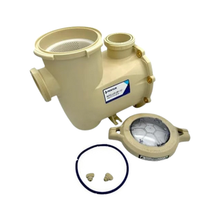 Strainer Pot Kit in Almond for 3HP IntelliFlo3 Pool Pump